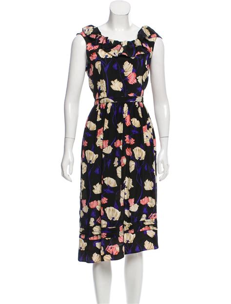 prada floral dresses